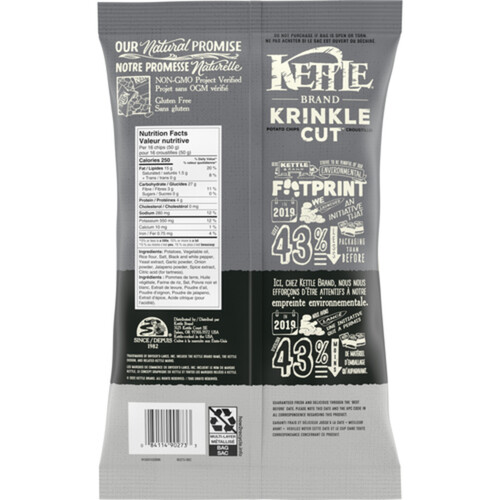 Kettle Foods Kettle Chips Salt & Pepper 198 g