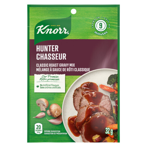 Knorr Gravy Mix Hunter For A Rich Flavour Seasoned With Herbs 32 g