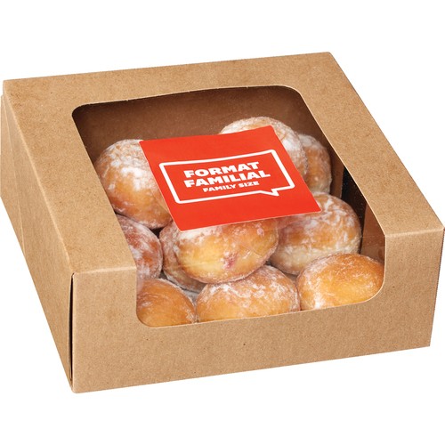 Saveurs du four Mini Donuts Raspberry 12 x 25 g