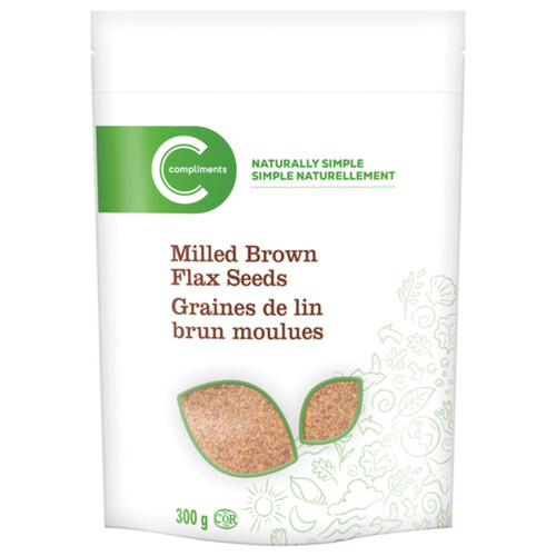 Compliments Milled Brown Flax Seeds 300 g