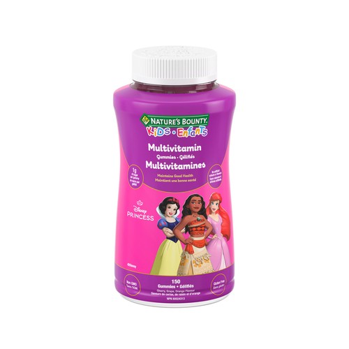 Nature's Bounty Kids Multivitamin Disney Princess 150 Count