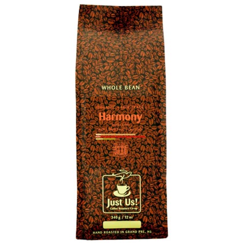 Just Us Harmony Espresso Whole Bean Coffee 340 g