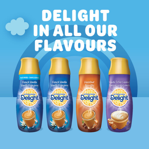 International Delight Fat Free Coffee Creamer French Vanilla 473 ml