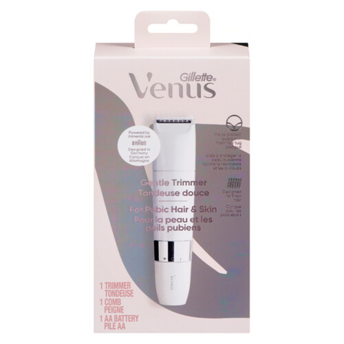 Gillette Venus Gentle Trimmer With Comb And Battery