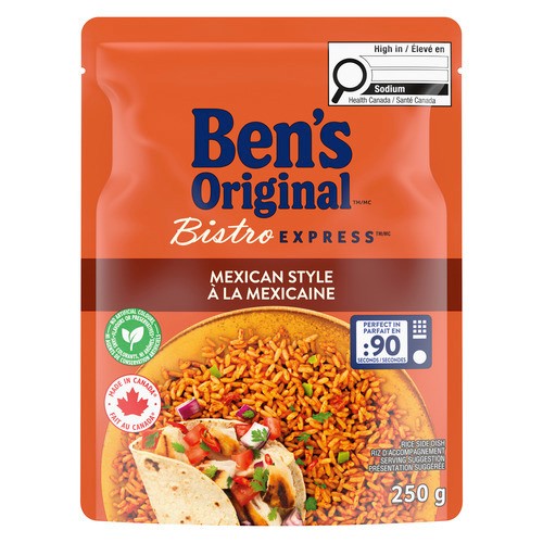 Ben's Original Bistro Express Rice Side Dish Mexican Style 250 g