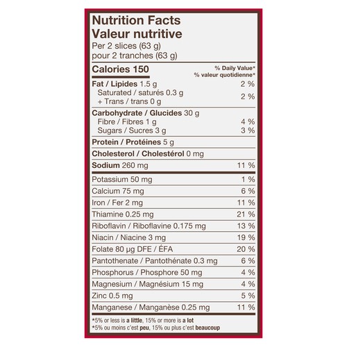 Ben's Holsum White Bread 570 g
