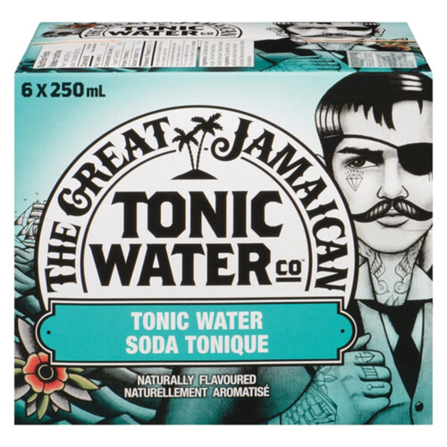 The Great Gentlemen Tonic Water Natural 6 x 250 ml (bottles)