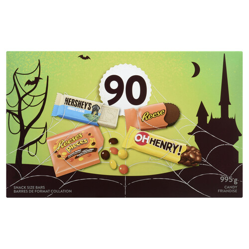 Hershey's Halloween Chocolate Assorted 90 Bars 995 g 