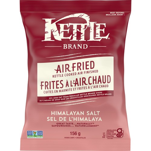 Kettle Foods Potato Chips Himalayan Salt 156 g