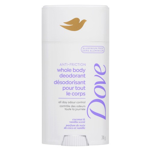 Dove Whole Body Deodorant Coconut & Vanilla Scent 74 g