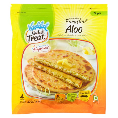 Vadilal Frozen Paratha Aloo 400 g