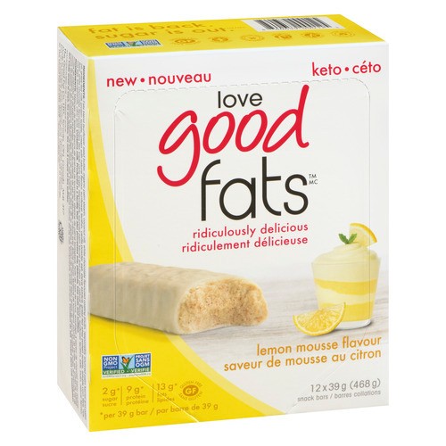 Love Good Fats Gluten-Free Lemon Mousse 39 g