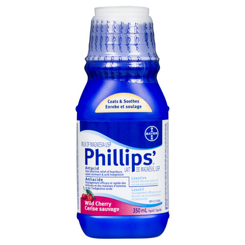 Phillips Antacid Milk Of Magnesia Liquid Cherry 350 ml