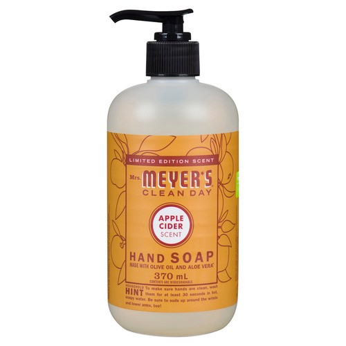 Mrs. Meyer's Clean Day Apple Cider Hand Soap 370 ml