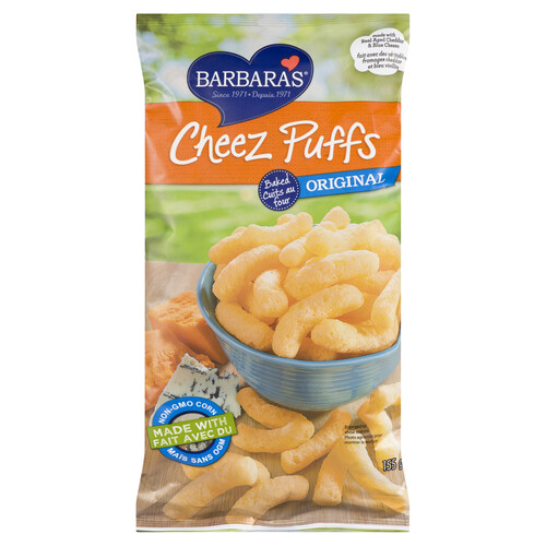 Barbara's Bakery Cheez Puffs Baked Original 155 g