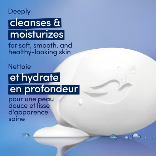 Dove Beauty Bar Gentle Skin Cleanser Original Moisturizing For Skin Care 12 x 106 g