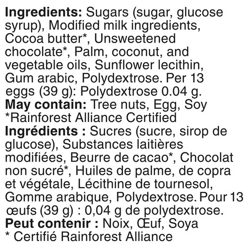 Nestlé Aero Hide Me Milk Chocolate Eggs 100 g