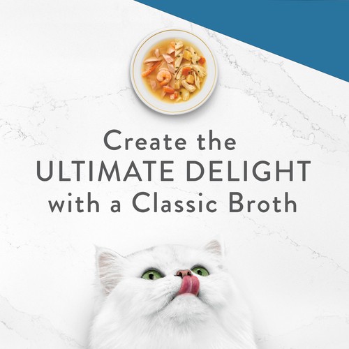Fancy Feast Broths Wet Cat Food Classic Collection Variety Pack 6 x 40 g