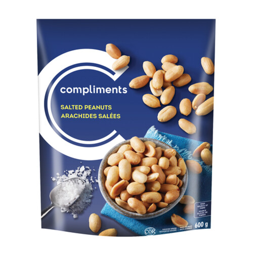 Compliments Peanuts Roasted & Salted 600 g