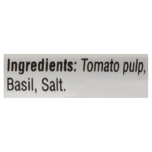 Mutti Canned Tomatoes Finely Chopped Italian Basil 398 ml