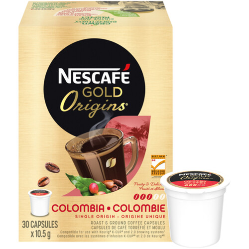 Nescafé Coffee Pods Gold Origins Colombia 30 Capsules 315 g