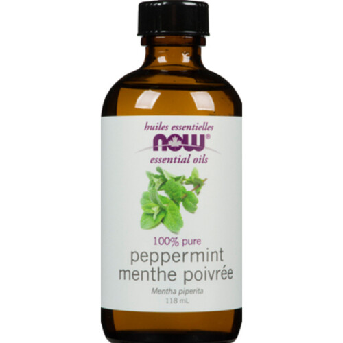 Now Foods Essential Oil Peppermint 118 ml