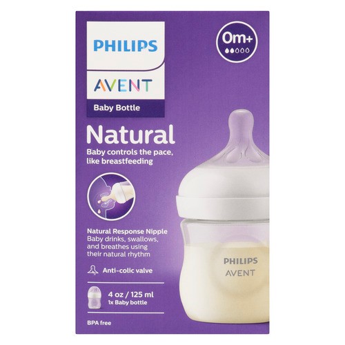 Philips Avent Baby Bottle Natural 125 ml 0m+