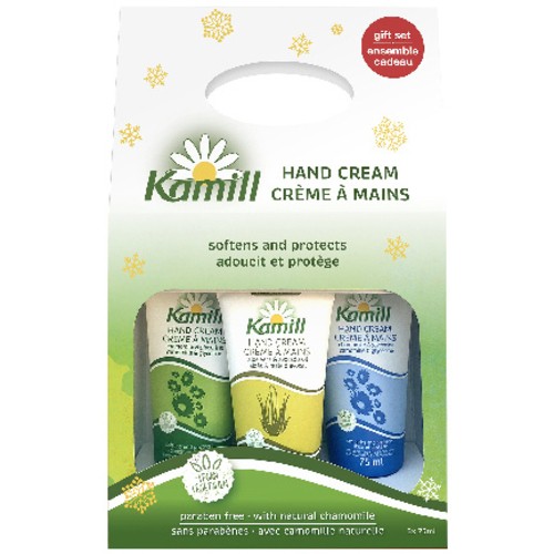 Kamill Hand Cream Gift Set 3 x 75 ml
