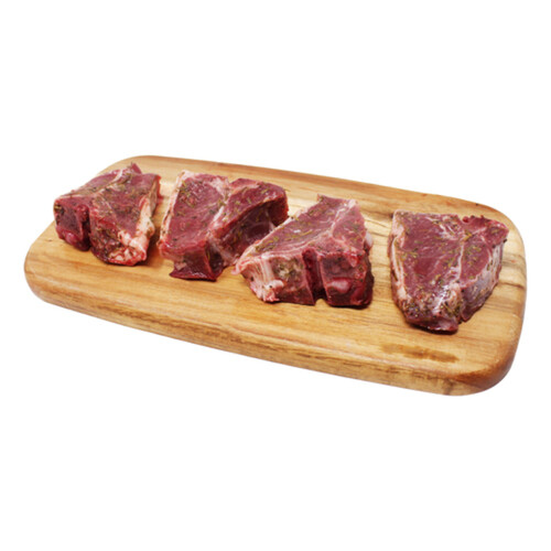 New Zealand Spring Lamb Loin Chops Fresh Rosemary & Garlic