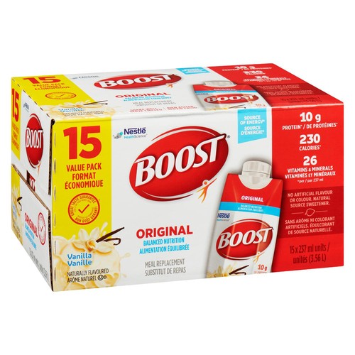 Boost Original Meal Replacement Vanilla 15 x 237 ml