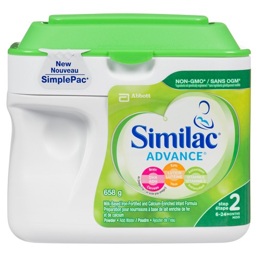 Similac Infant Formula Go & Grow Omega & GOS Non GMO 658 g