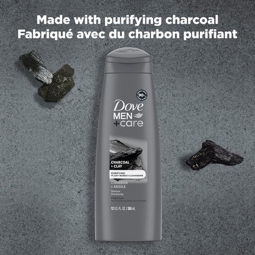 Dove Men +Care Shampoo Charcoal + Clay 355 ml