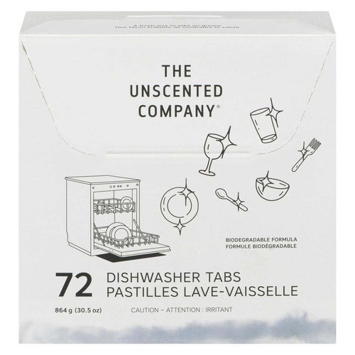 The Unscented Company Dishwasher Tabs 72 Count