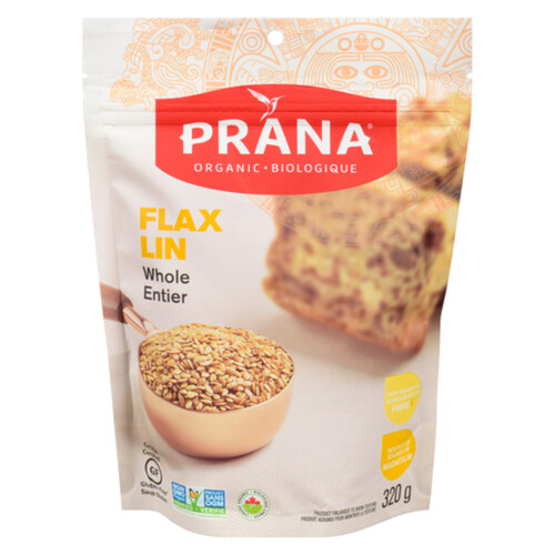 Prana Organic Flax Whole 320 g