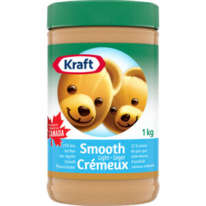 Kraft Smooth Light Peanut Butter 1 kg