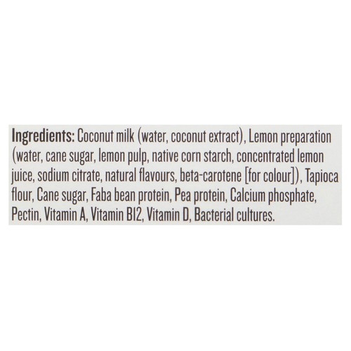 Riviera Vegan Delight Coconut Milk Lemon 4 x 120 g