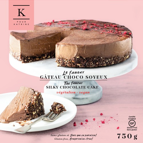 K Pour Katrine Silky Chocolate Cake 750 g (frozen)