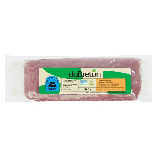 DuBreton Marinated Pork Loin Filet Boneless 525 g