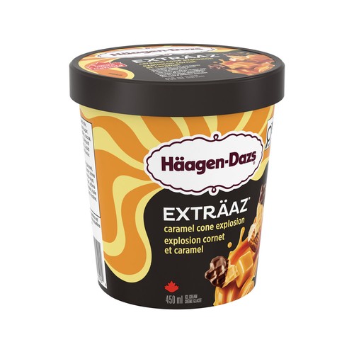 Haagen-Dazs Extraaz Ice Cream Caramel Cone Explosion 450 ml