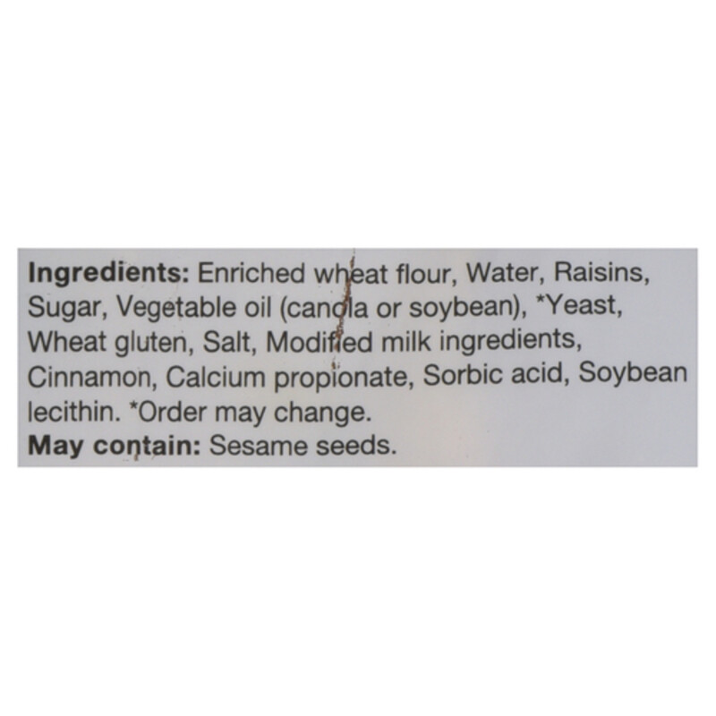 Dempster's Bread Raisin Cinnamon 600 g Voilà Online Groceries & Offers