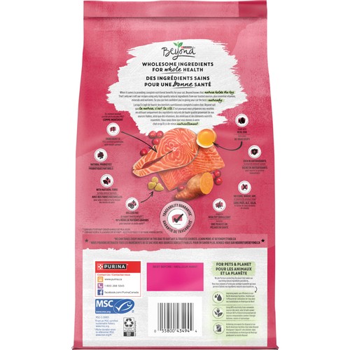 Beyond Grain Free Dry Cat Food Indoor Cat Wild-Caught Salmon & Egg 1.36 kg