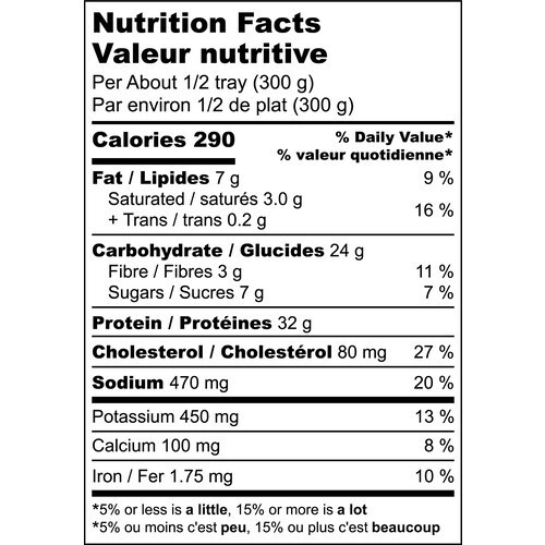 Pebbles Frozen Dinner Meals Chicken Creamy Mushroom Garlic 600 g