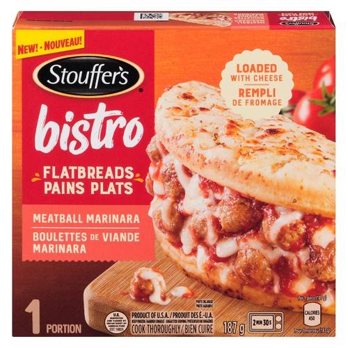 Stouffer's bst flatbread meatball mar Meal 187 g (frozen)