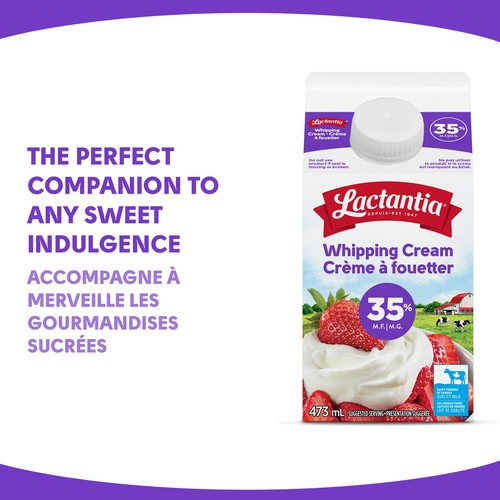Lactantia 35% Whipping Cream 473 ml