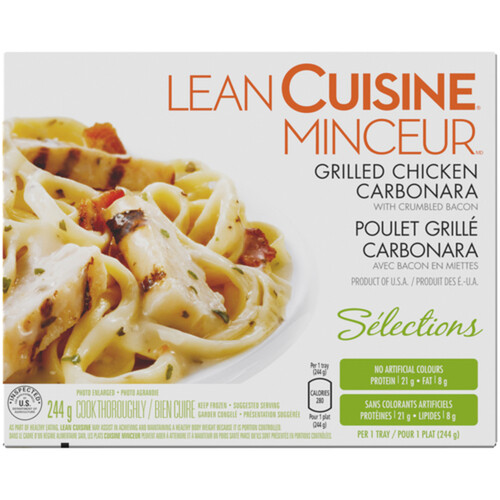 Lean Cuisine Chicken Carbonara Frozen Dinner 244 g