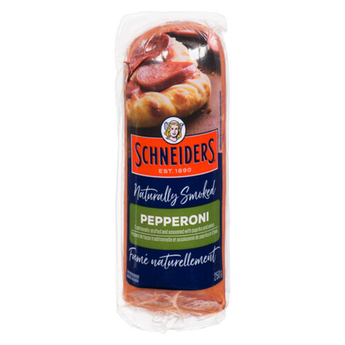 Schneiders Pepperoni Chub Naturally Smoked 250 g