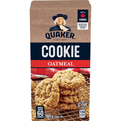 Quaker Cookie Mix Oatmeal 900 g