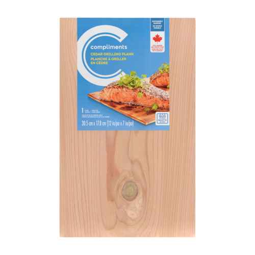 Compliments Cedar Grilling Plank 1 Pack