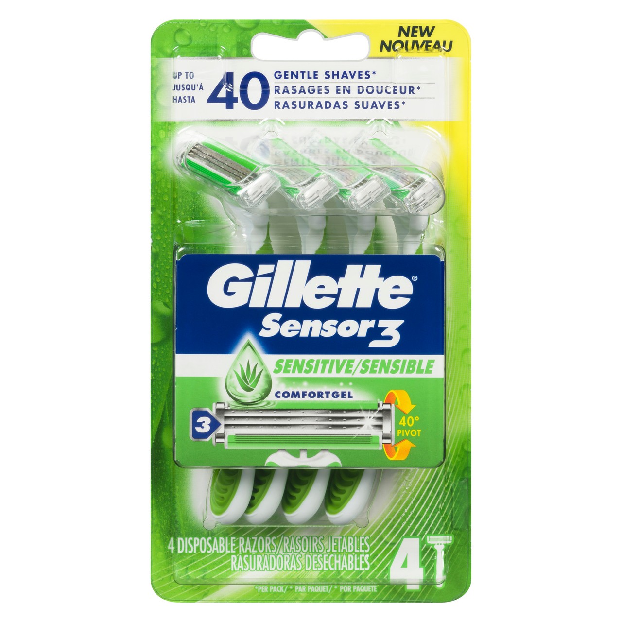Gillette Sensor3 Disposable 36 Pack main image 0