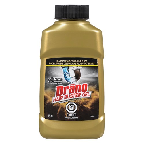 Drano Hair Buster Gel Unclogs and Removes Hair 473 ml